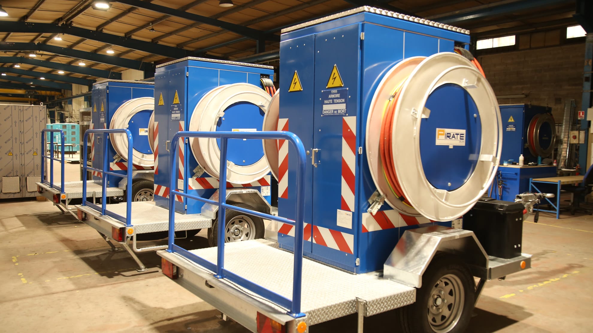 Mobile switching cabinets — visuel 1
