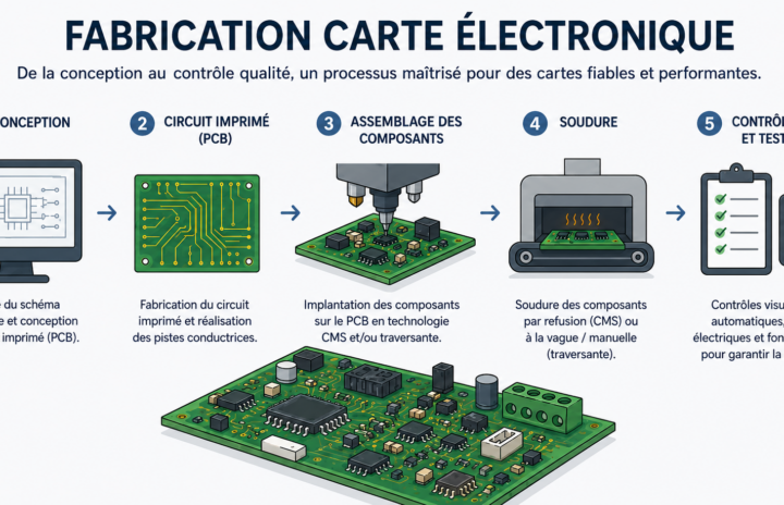Fabrication carte électronique